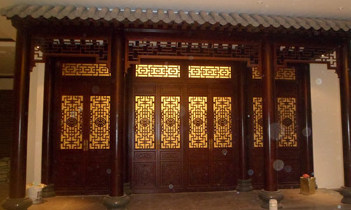 庆阳传统仿古门窗浮雕技术制作方法