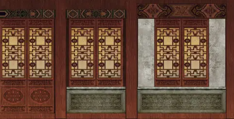庆阳隔扇槛窗的基本构造和饰件